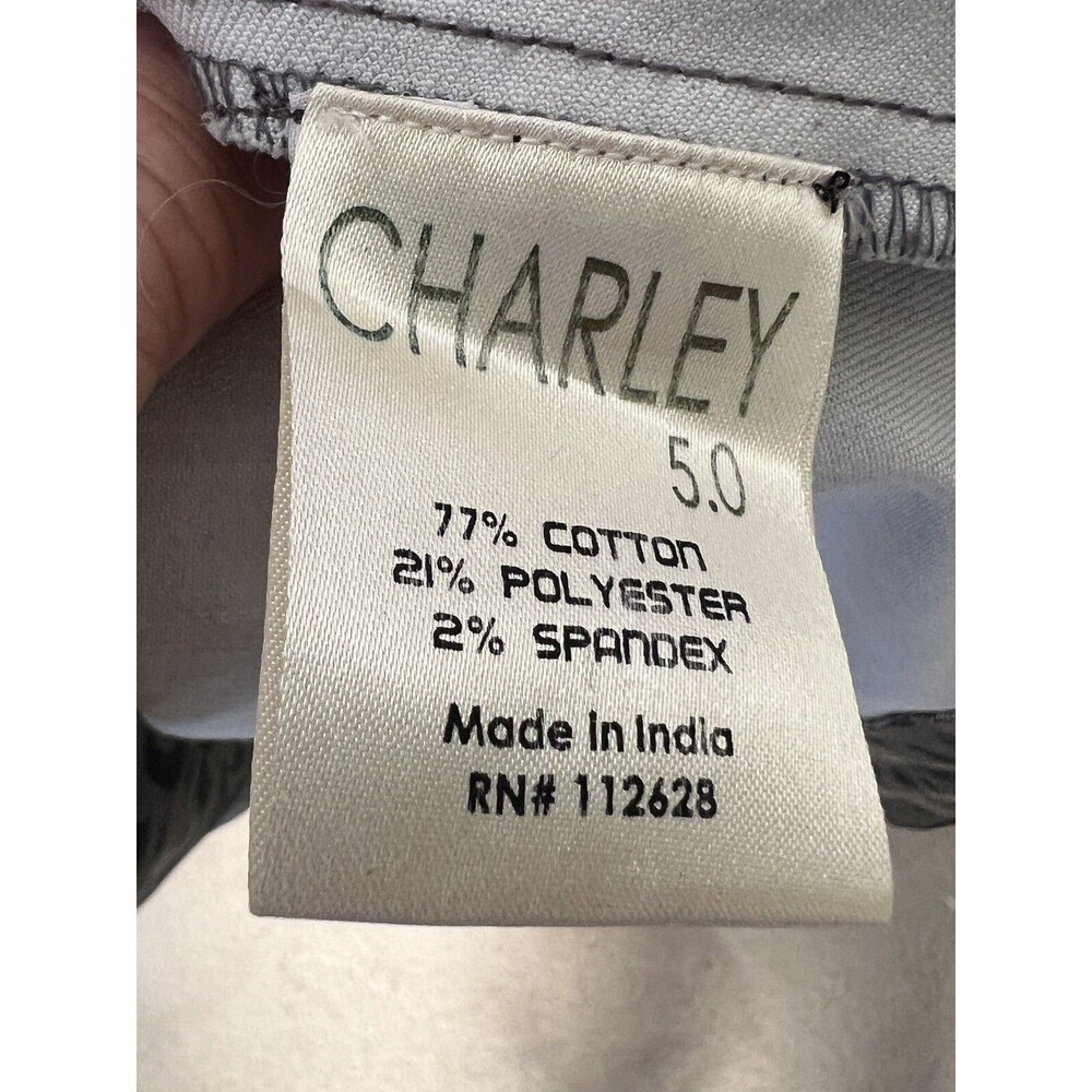 Charley 5.0 V-Neck Mini Dress Juniors XS Sleeveless Vegan Leather Upper Back - Picture 12 of 16